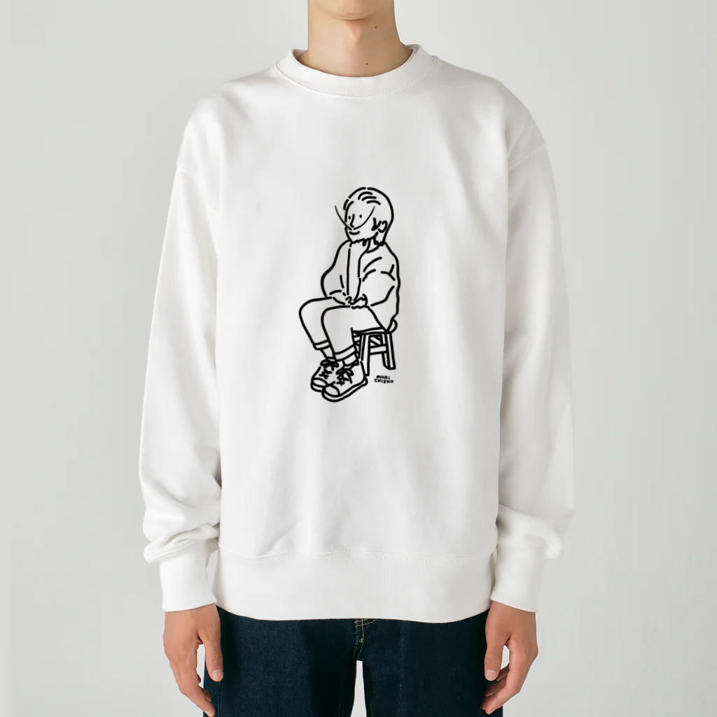 モリチエコのむすこーで02 Heavyweight Crew Neck Sweatshirt