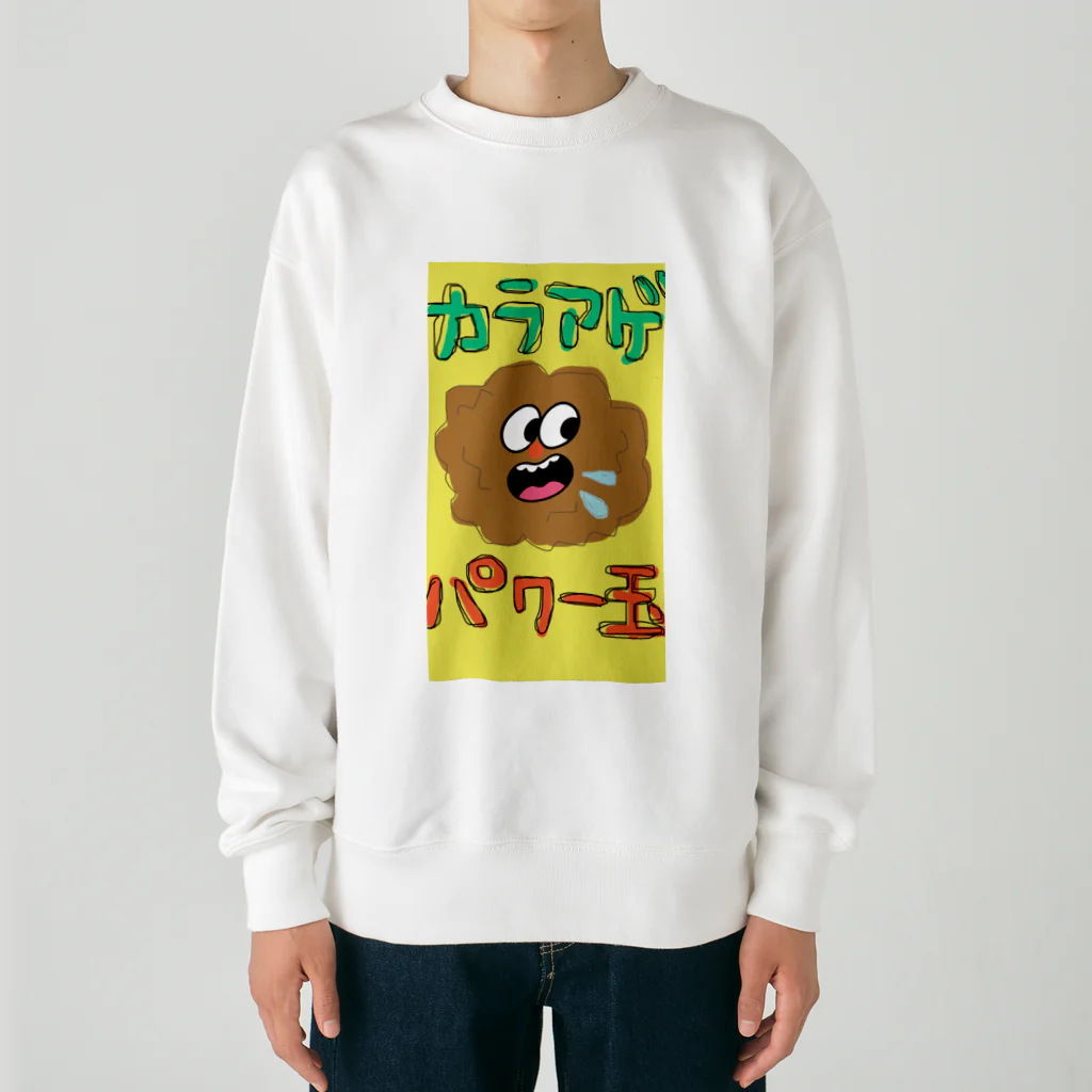 歯っぴーすの唐っぴー Heavyweight Crew Neck Sweatshirt