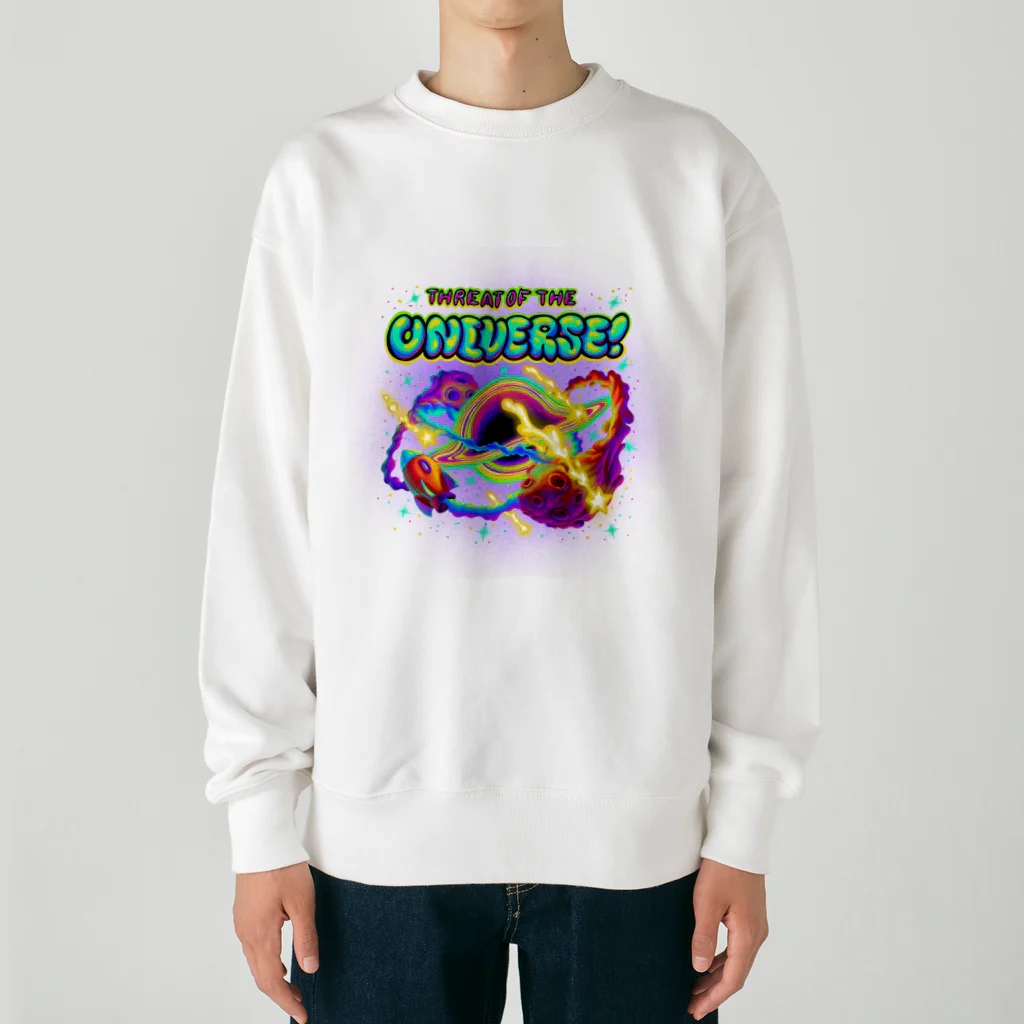 ViViDのThreat of the UNIVERSE！ Heavyweight Crew Neck Sweatshirt