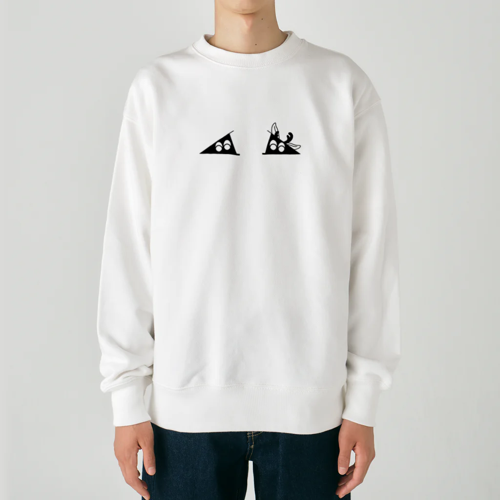 Jackalope Houseの忍者スリスリくん&忍者ッカロープ Heavyweight Crew Neck Sweatshirt