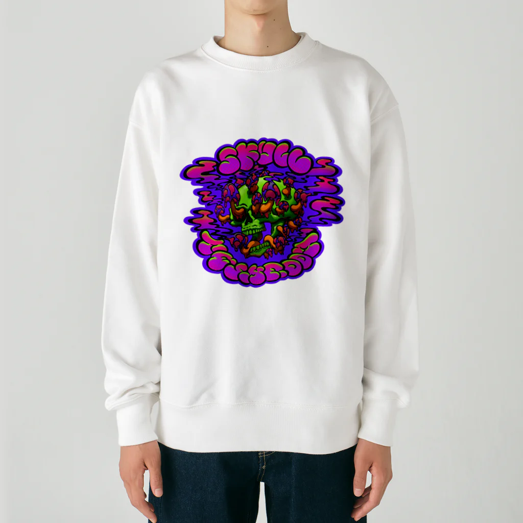 ViViDのスカルマッシュルーム Heavyweight Crew Neck Sweatshirt