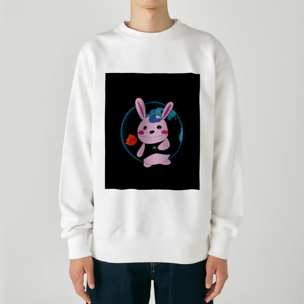 yuxxo_bf01のBF_GOODS USAGI Heavyweight Crew Neck Sweatshirt