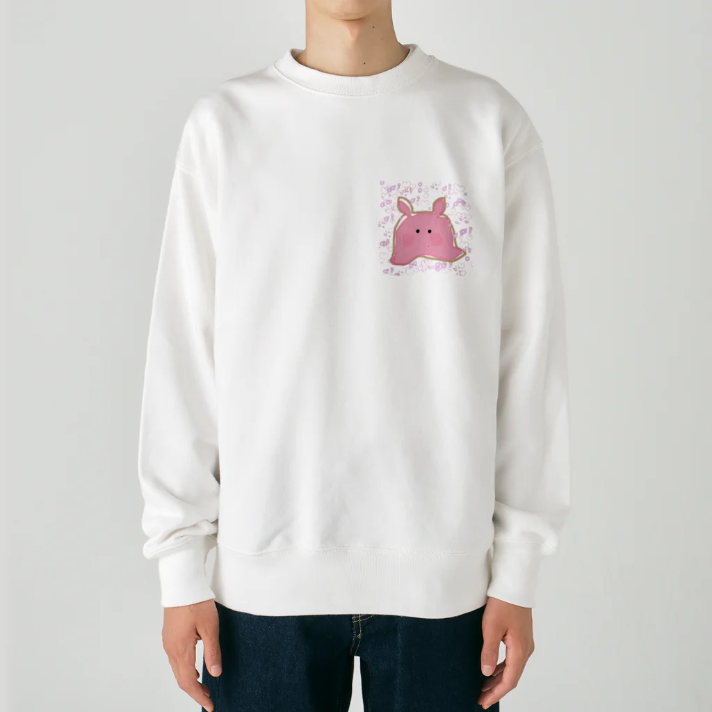 なこちゆるキャラショップのメンダコちゃん Heavyweight Crew Neck Sweatshirt