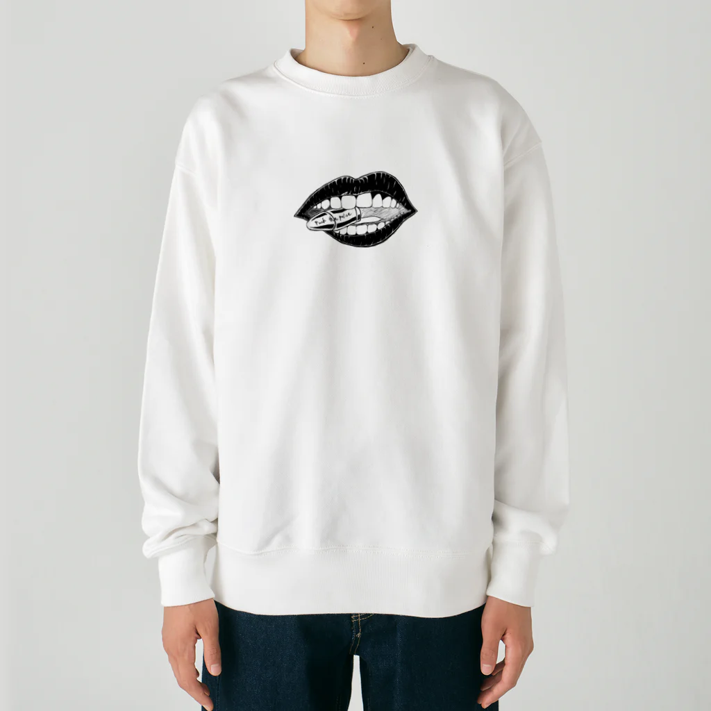 88_T_88の物申しビチクル Heavyweight Crew Neck Sweatshirt