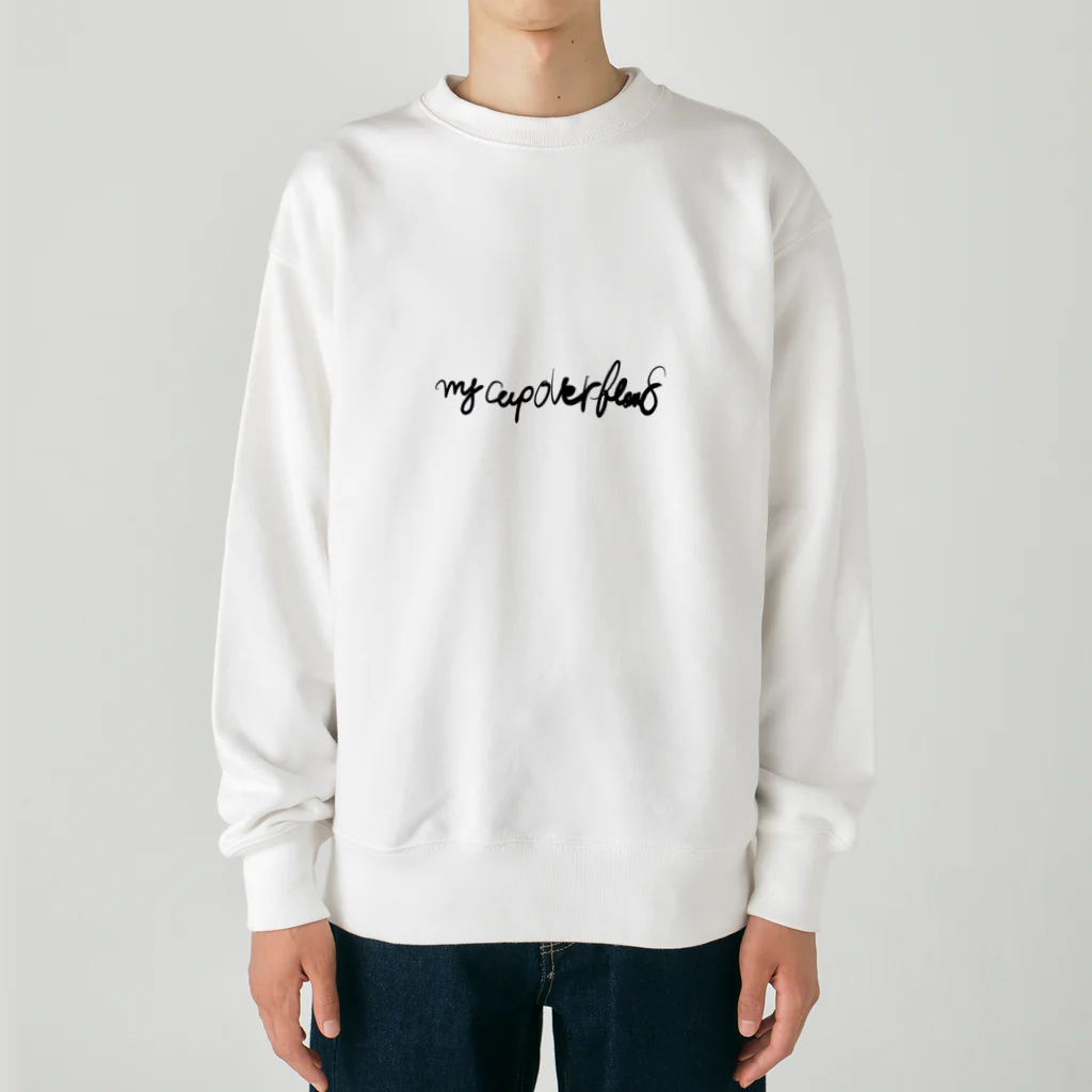 Christian-SheepHouseのMyCupOverFlow Heavyweight Crew Neck Sweatshirt