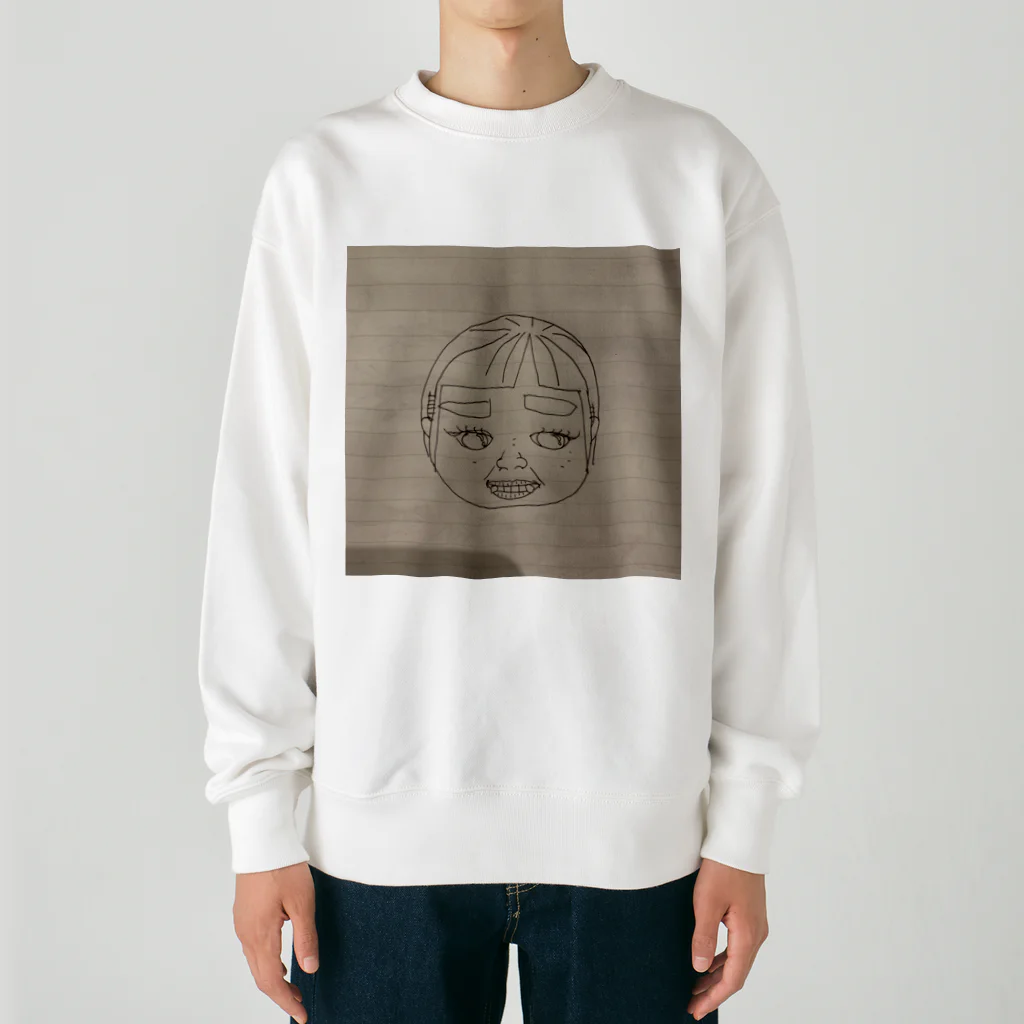 bB-Japanのにがおえ Heavyweight Crew Neck Sweatshirt