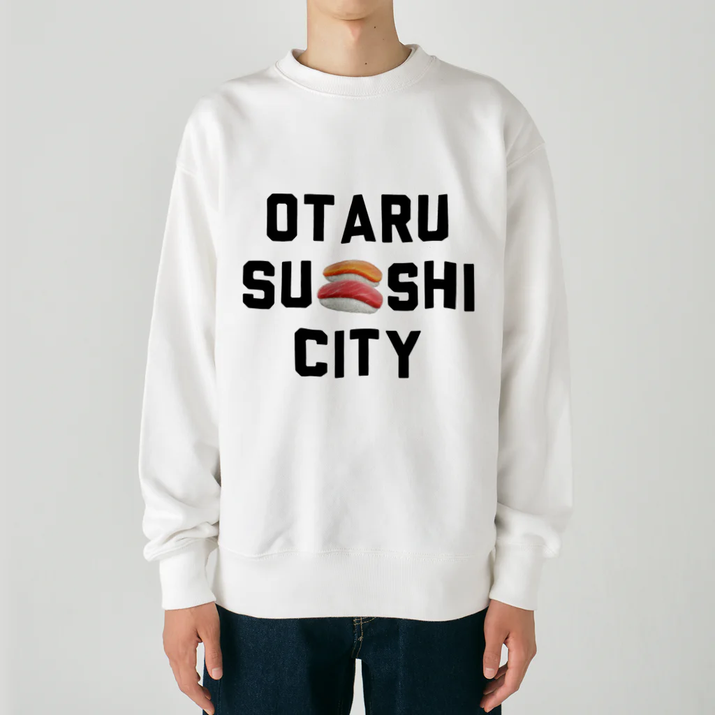 そとから小樽のOTARU SU🍣SHI CITY Heavyweight Crew Neck Sweatshirt