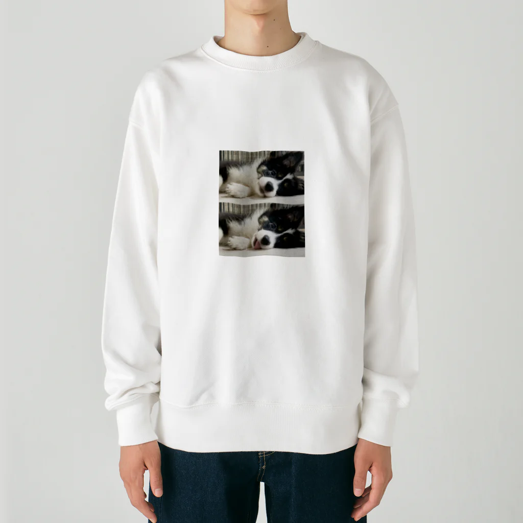 【お店】ボーダーコリーのモクの床 Heavyweight Crew Neck Sweatshirt