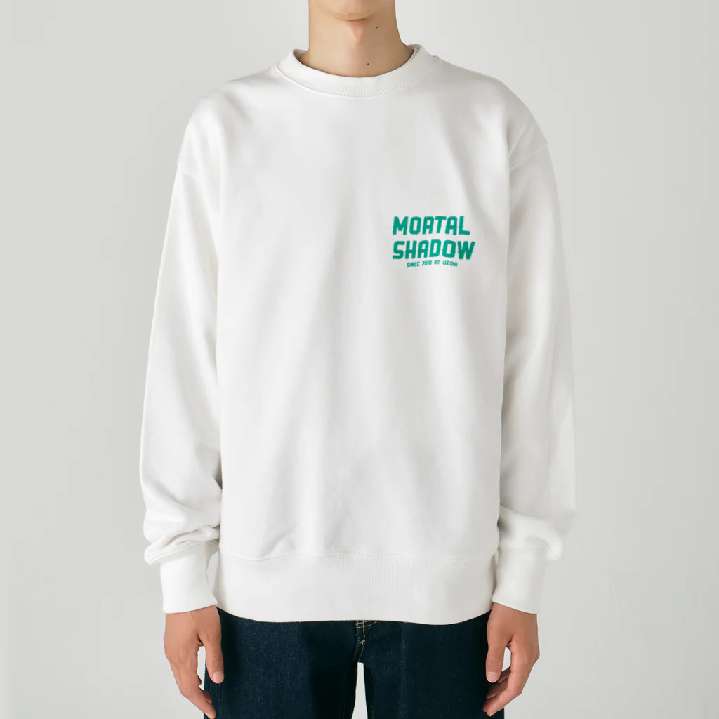 MORTAL SHADOW BANDのMORTALエメグリロゴ　ビックシルエットtシャツ Heavyweight Crew Neck Sweatshirt