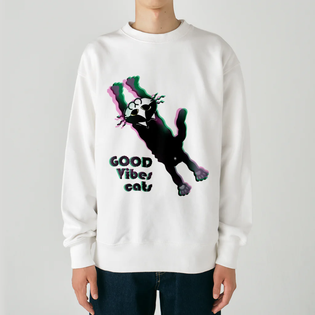 GOOD VIBES CATSのGOOD VIBES CATS Heavyweight Crew Neck Sweatshirt