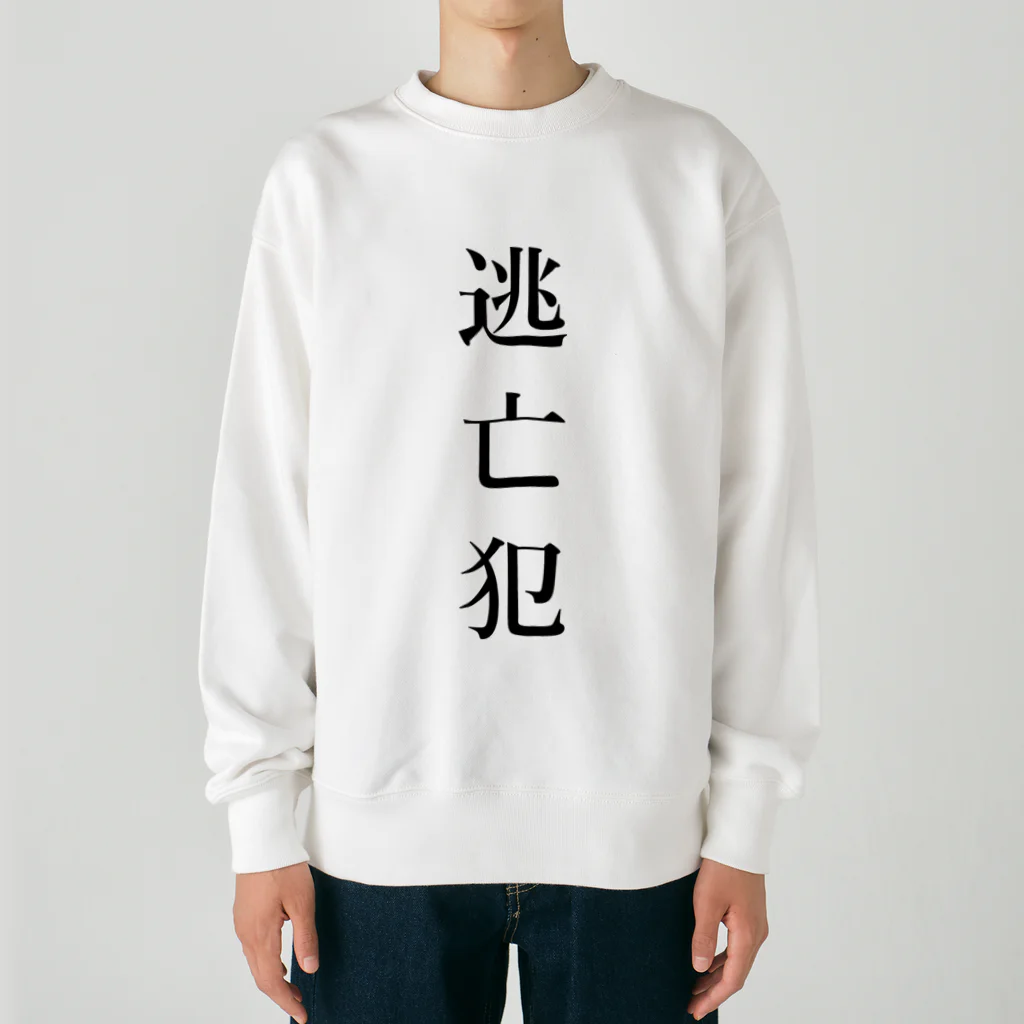 ZuRUIの逃亡犯 Heavyweight Crew Neck Sweatshirt