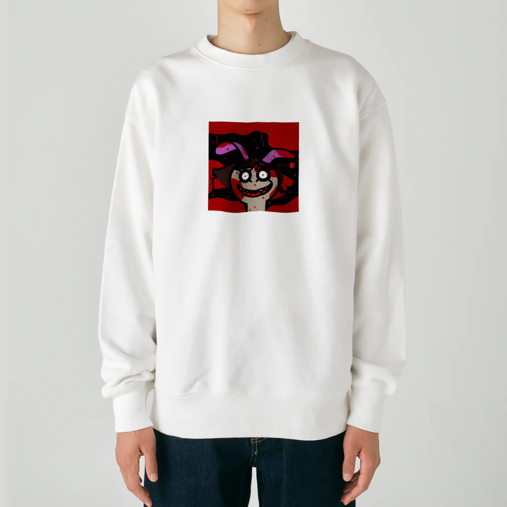 雄大な蒼い空のあの時見た夢 Heavyweight Crew Neck Sweatshirt