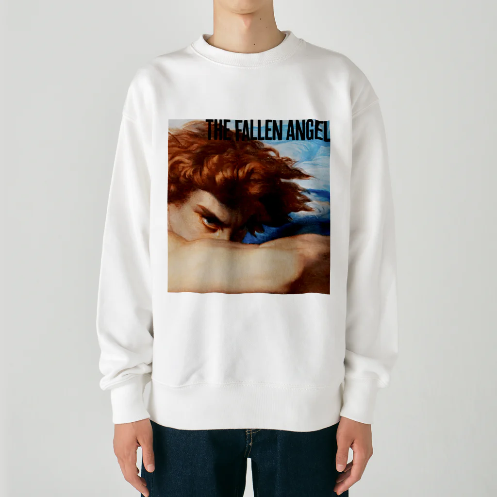 MUGEN ARTのFallen Angel 堕天使ルシファー Alexander Cabanel Heavyweight Crew Neck Sweatshirt