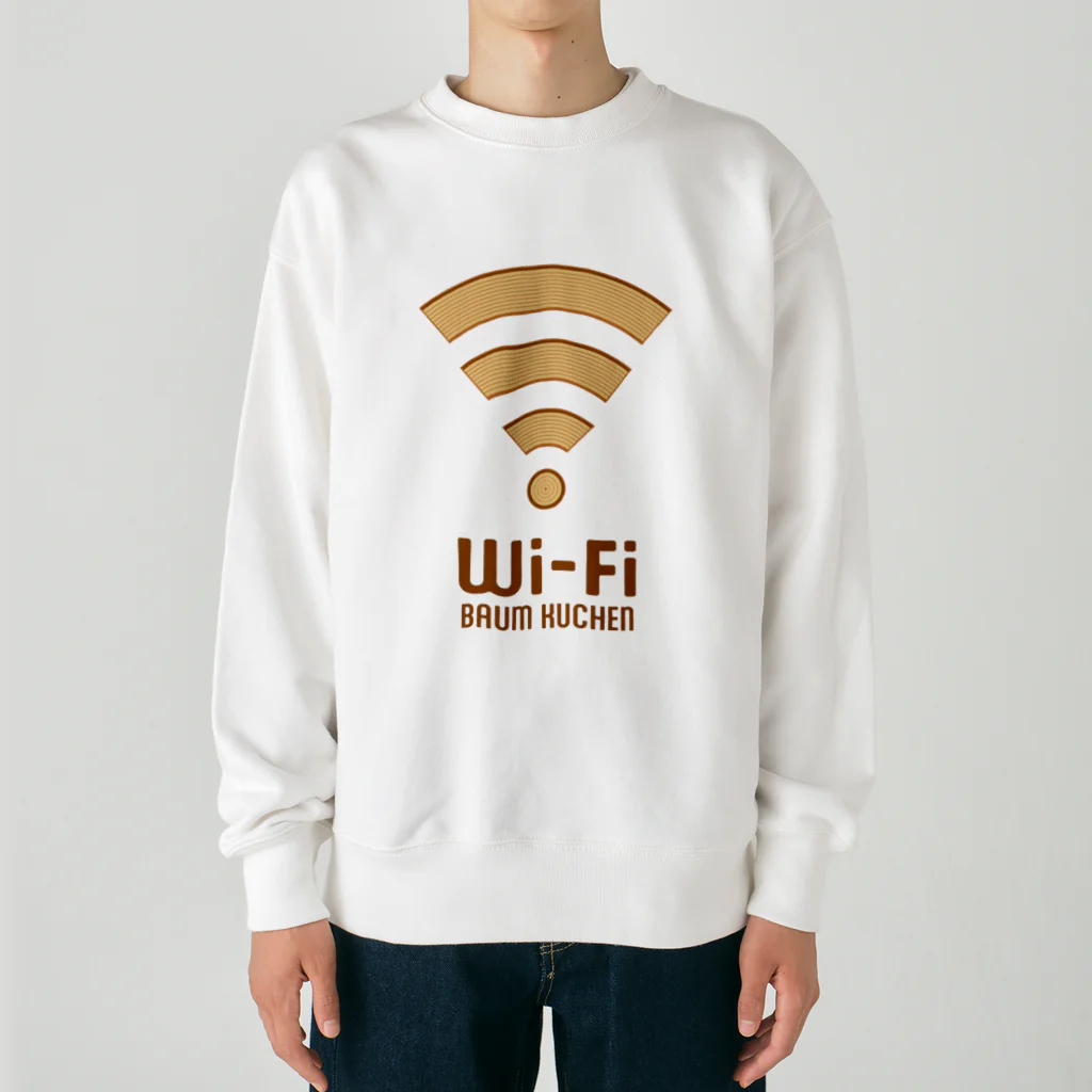 kg_shopのWi-Fi バウムクーヘン Heavyweight Crew Neck Sweatshirt