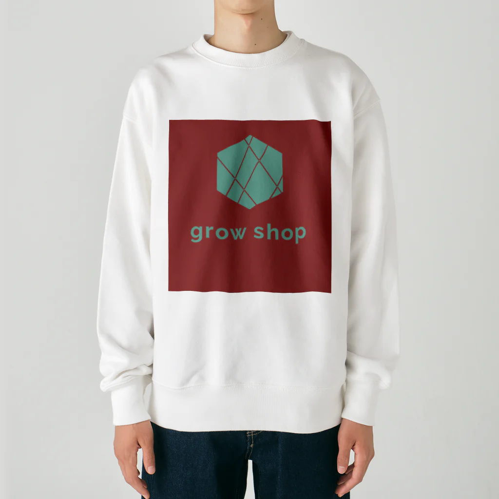 grow shopのgrow shop ownstyleカラー商品 Heavyweight Crew Neck Sweatshirt