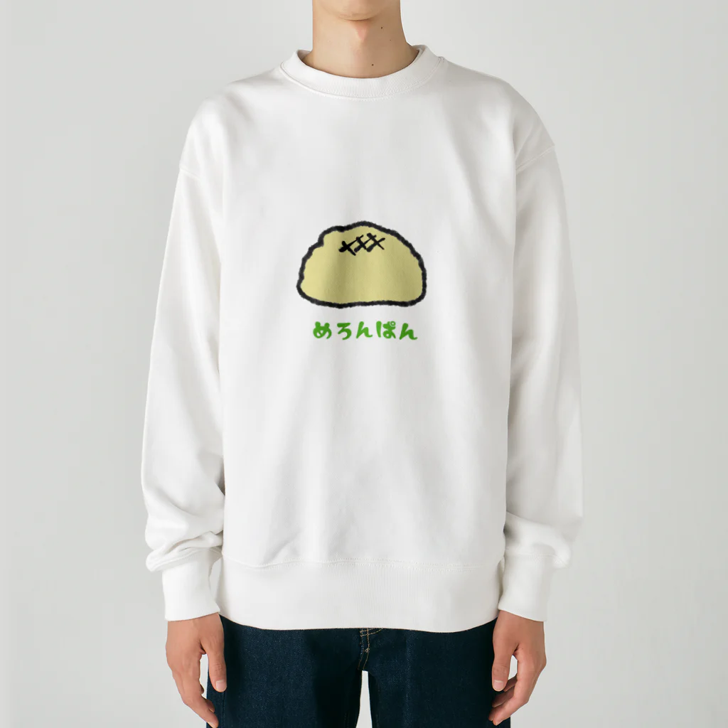 チョコミントのめろんぱん Heavyweight Crew Neck Sweatshirt