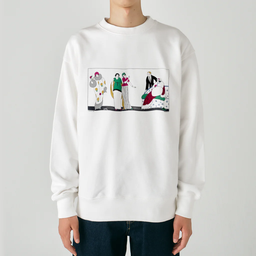 Hungry Freaksのシャルル・マルタン "Le Choix difficile" Heavyweight Crew Neck Sweatshirt