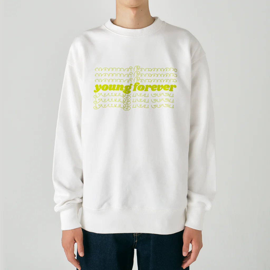 Hello ARMY!!!!のyoung forever Heavyweight Crew Neck Sweatshirt
