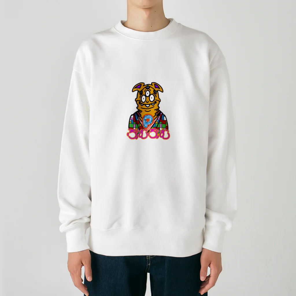 ぷむぷむの頭土間さん Heavyweight Crew Neck Sweatshirt