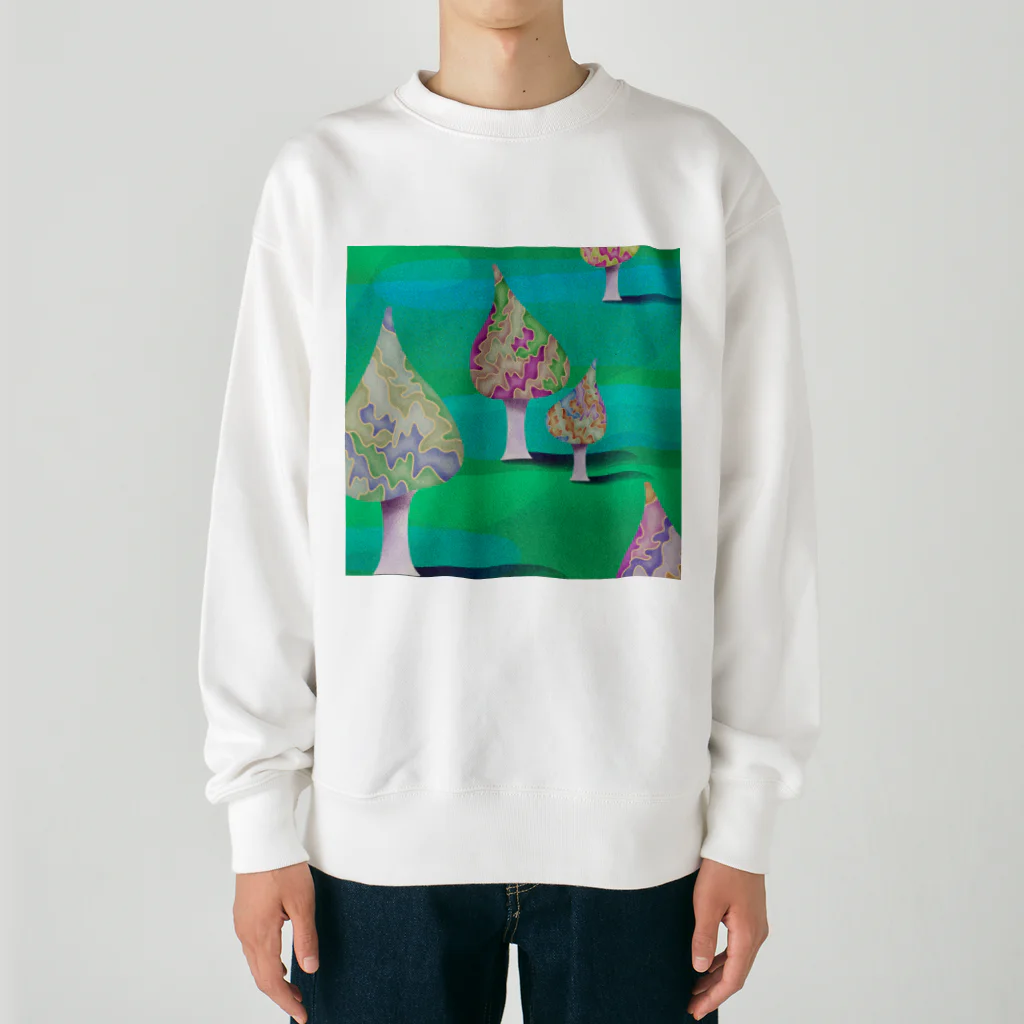 dot waltzのPrism Woodland Heavyweight Crew Neck Sweatshirt