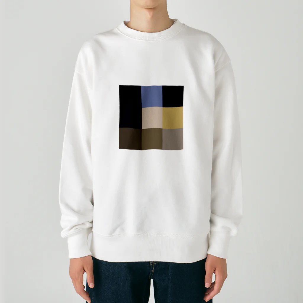 3×3 のドット絵の真珠の耳飾りの少女 - 3×3 のドット絵 Heavyweight Crew Neck Sweatshirt