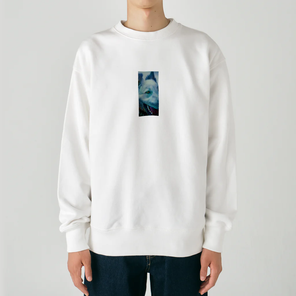 jpsat313のホアイトシェパードドアップ Heavyweight Crew Neck Sweatshirt