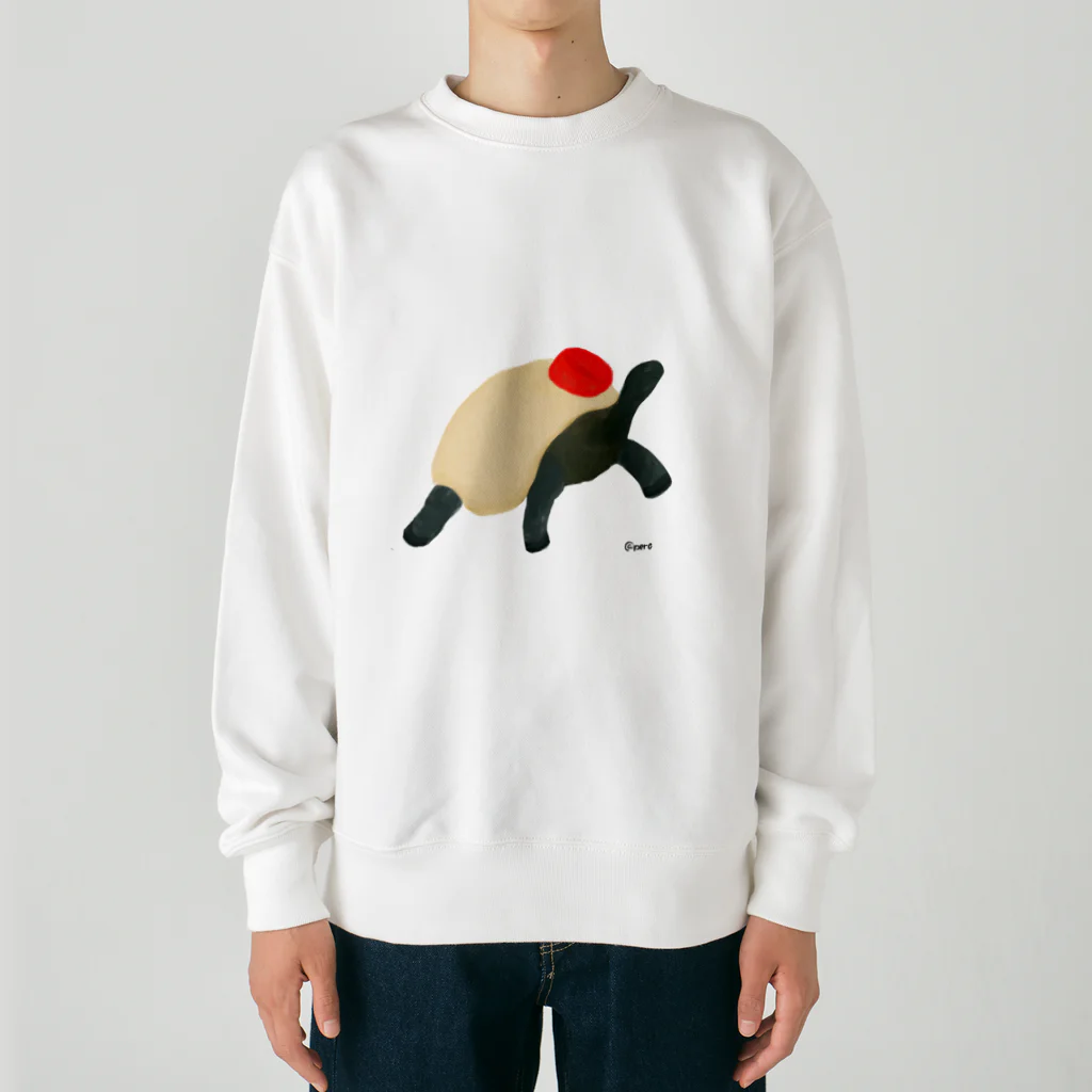 マヨぺろのマヨい亀 Heavyweight Crew Neck Sweatshirt