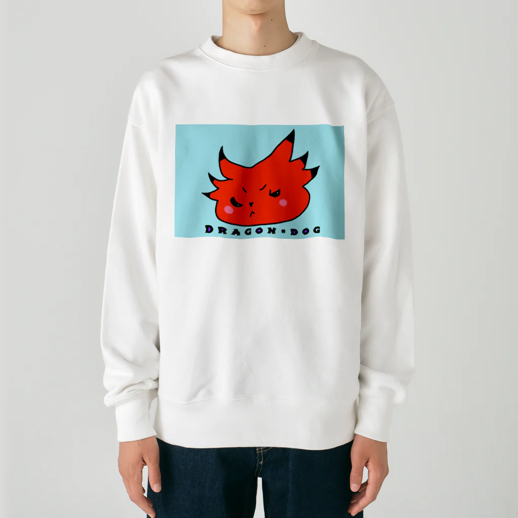 みつまめこshopのDragon×dog Heavyweight Crew Neck Sweatshirt