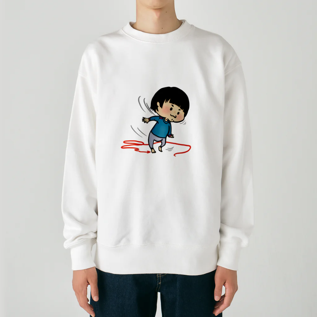 えもと_イラストレーター🌸のソウ太郎 Heavyweight Crew Neck Sweatshirt