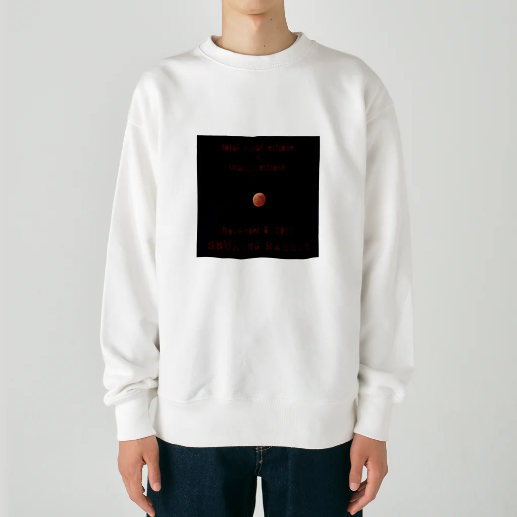 SNORING RABBIT × SNORING ORCAのscene 04 Heavyweight Crew Neck Sweatshirt