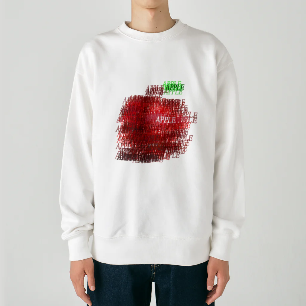 シルヴィア・紫の夜明け【SylviaPurpleDawn】のAPPLE Heavyweight Crew Neck Sweatshirt