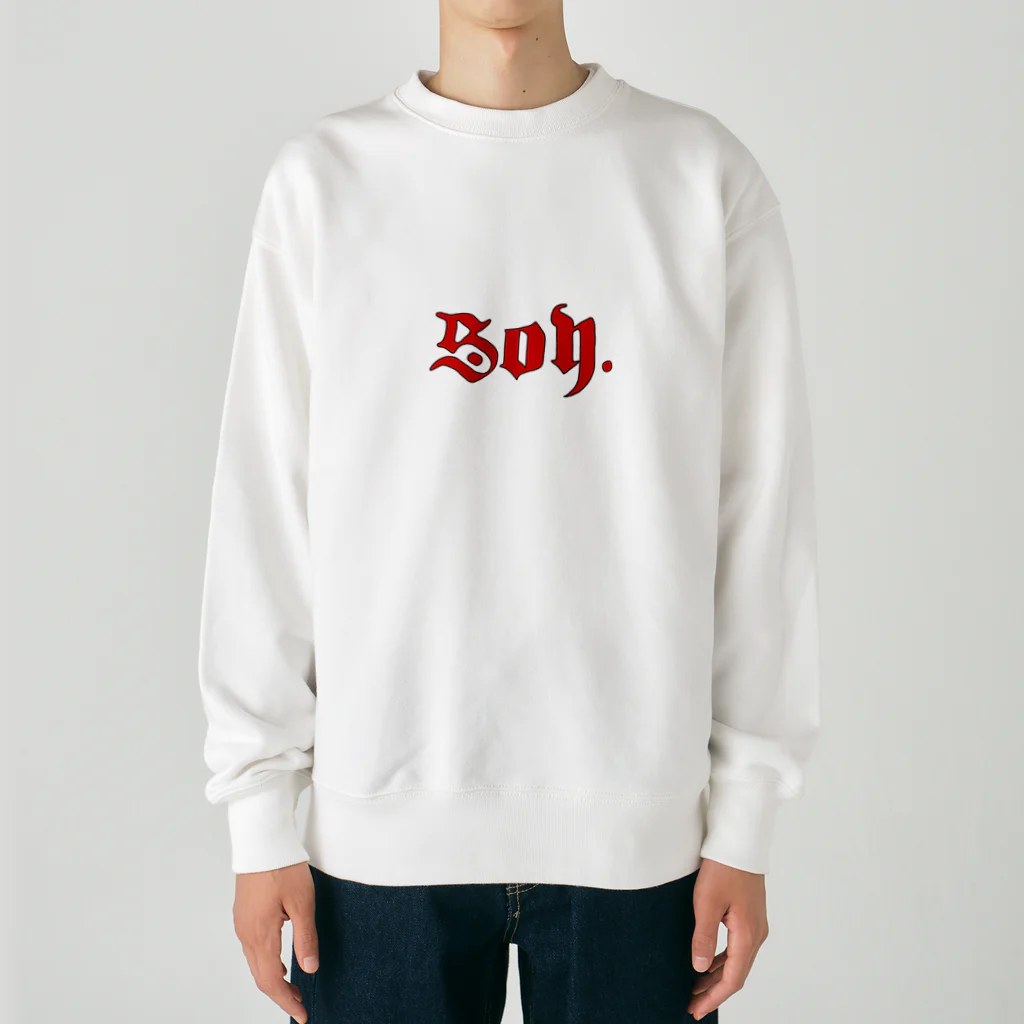 SUNLIGHT CITY POPのBOY.  Heavyweight Crew Neck Sweatshirt