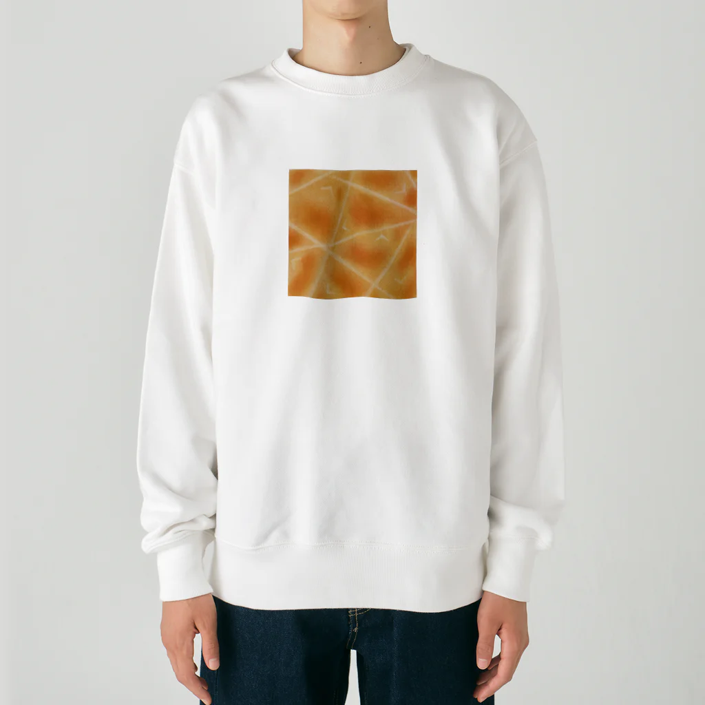 my pastel（いしはら　まさこ）のオレンジのタイル Heavyweight Crew Neck Sweatshirt