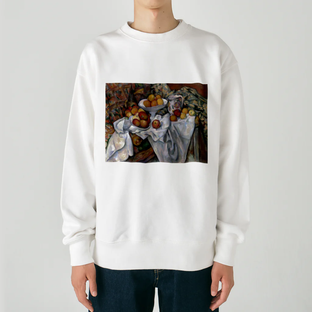 世界美術商店のリンゴとオレンジ / Apples and Oranges Heavyweight Crew Neck Sweatshirt