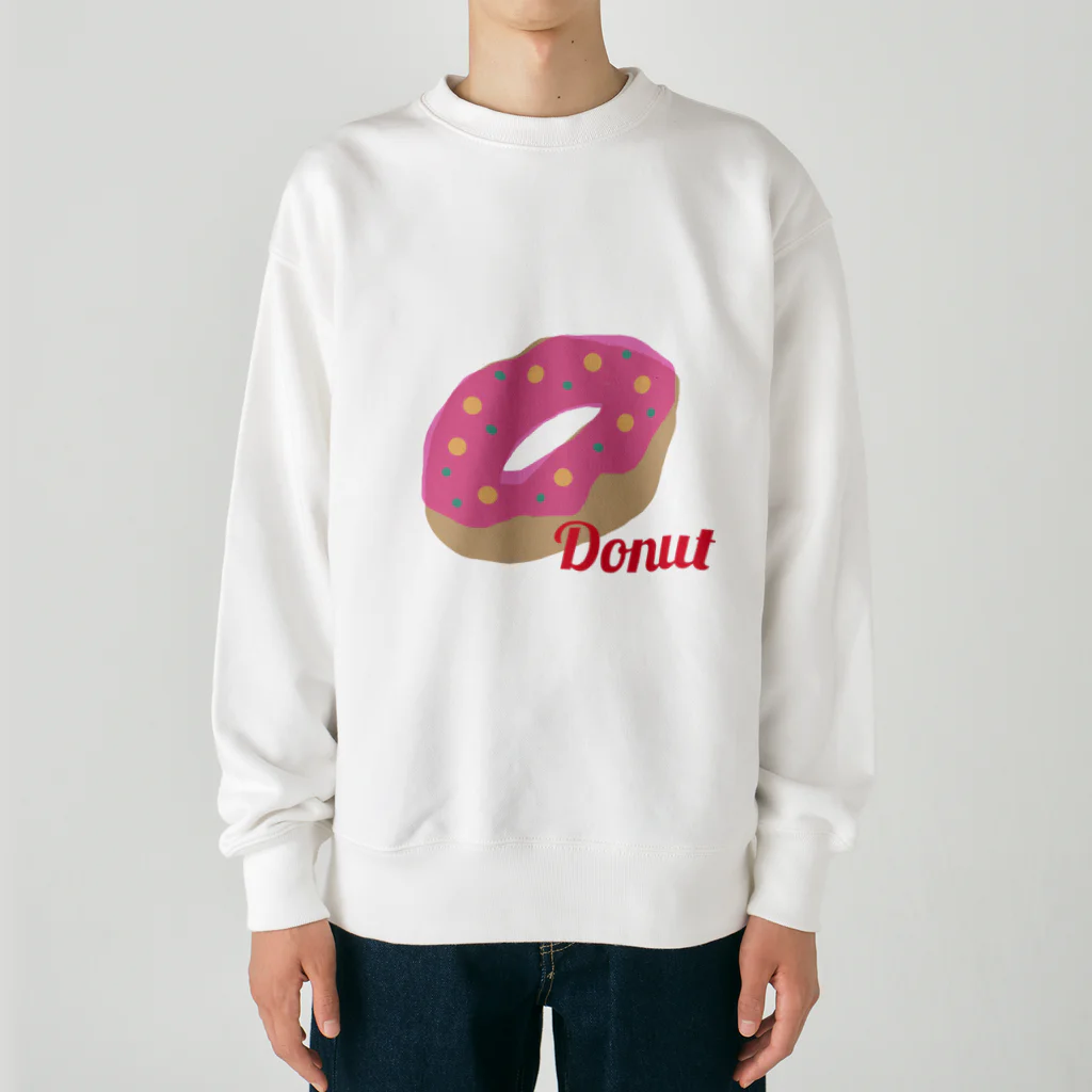 yummy.yummy.のDonut好きのあなたへ Heavyweight Crew Neck Sweatshirt