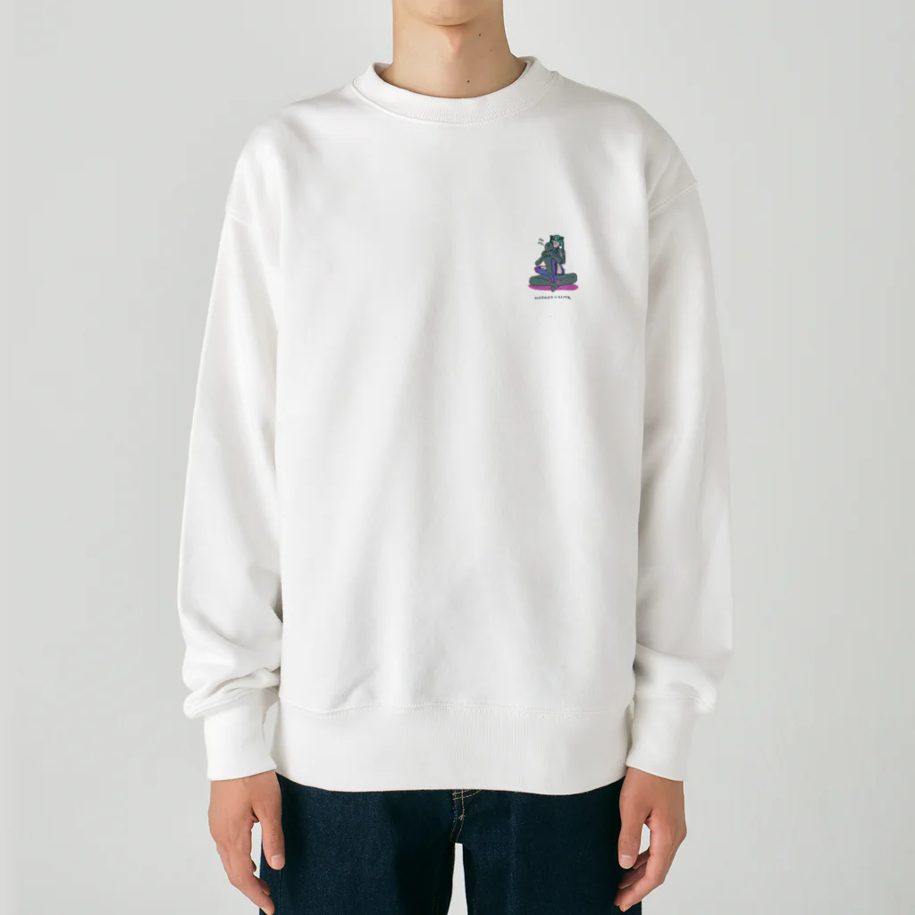 ﾄｳﾏのはだかじめちゃん Heavyweight Crew Neck Sweatshirt