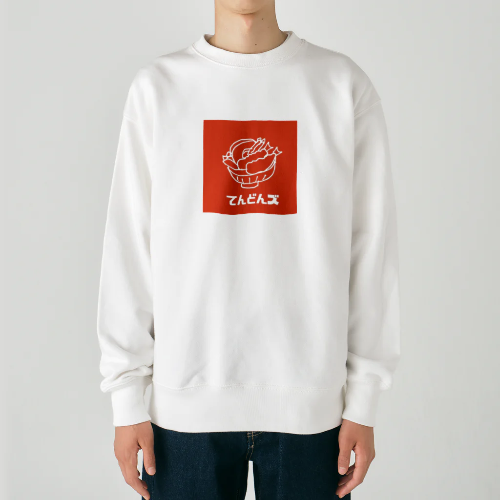 tendon_zuのてんどんズ　赤ロゴ Heavyweight Crew Neck Sweatshirt