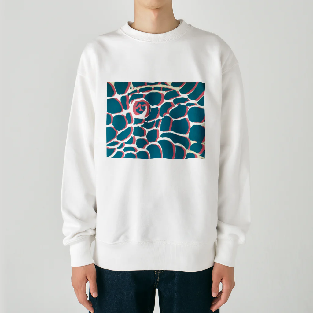 鼻の蛇柄4 Heavyweight Crew Neck Sweatshirt