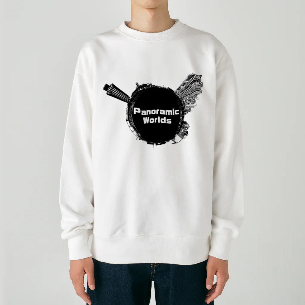 高松勝範 わっきΘΘ動画ライターのPanoramic Worlds Heavyweight Crew Neck Sweatshirt