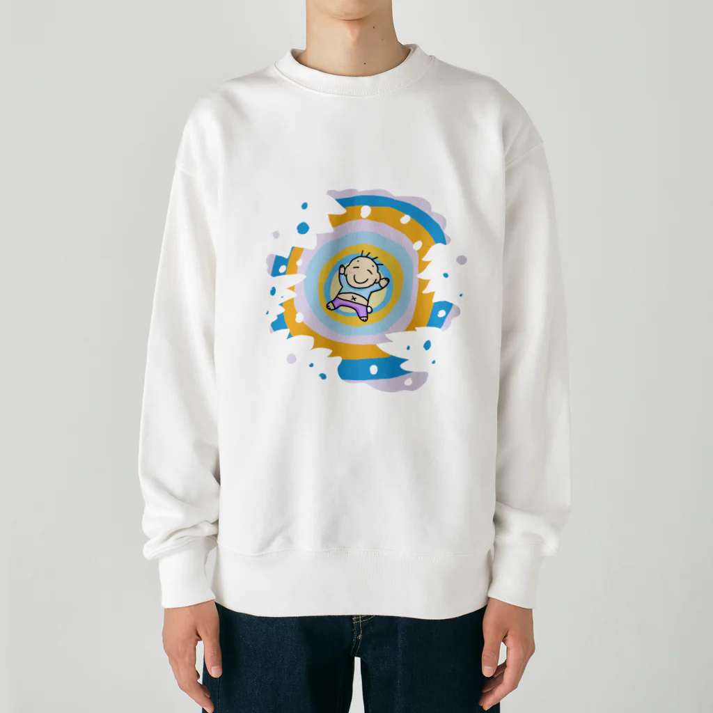 央京商店のクインシー坊や 2306A Heavyweight Crew Neck Sweatshirt