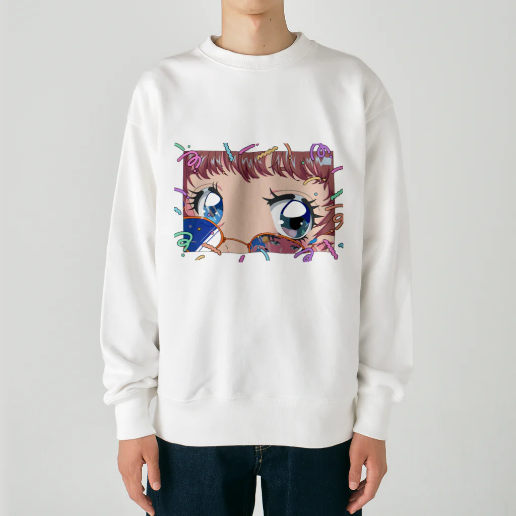 ねむるちゃんランドの太陽よりも君が眩しい Heavyweight Crew Neck Sweatshirt