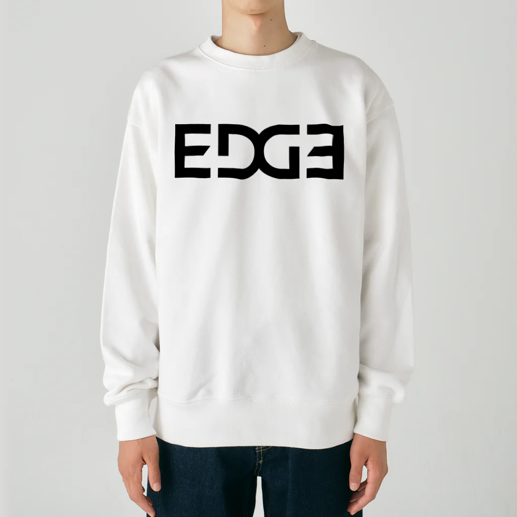 hakonedgeのEDGE(BLACK) Heavyweight Crew Neck Sweatshirt