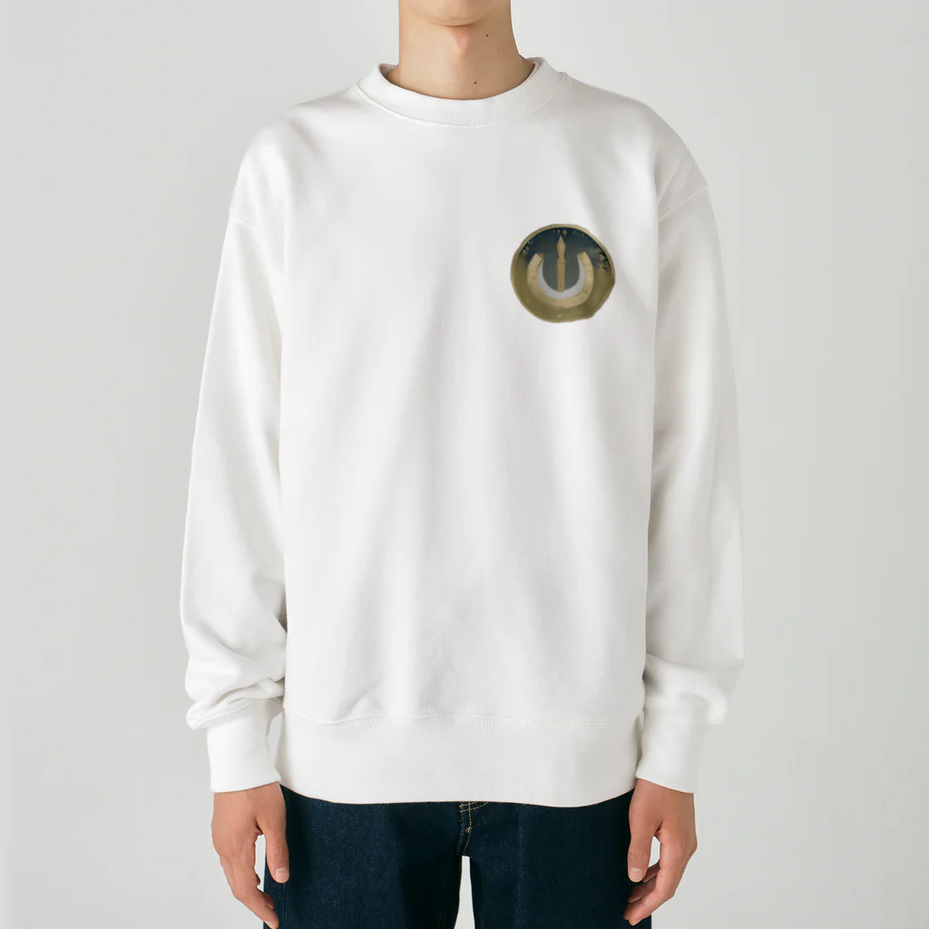 TunaBBQのシックな錨 Heavyweight Crew Neck Sweatshirt