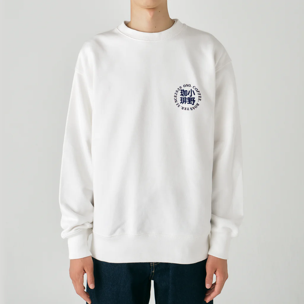 OCR小野珈琲焙煎所の小野珈琲マーク フチなしver.（標準カラー） Heavyweight Crew Neck Sweatshirt