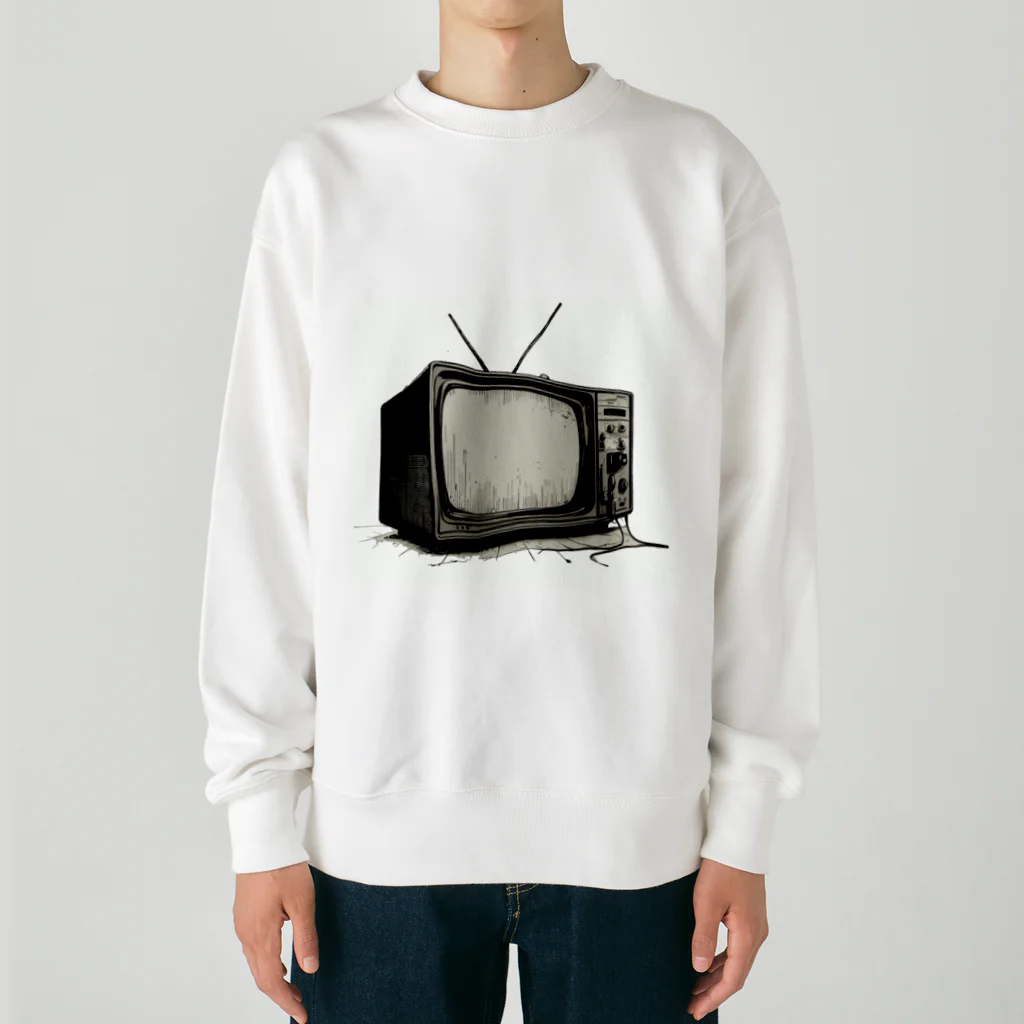 jamfish_goodiesの昭和テレビ Heavyweight Crew Neck Sweatshirt