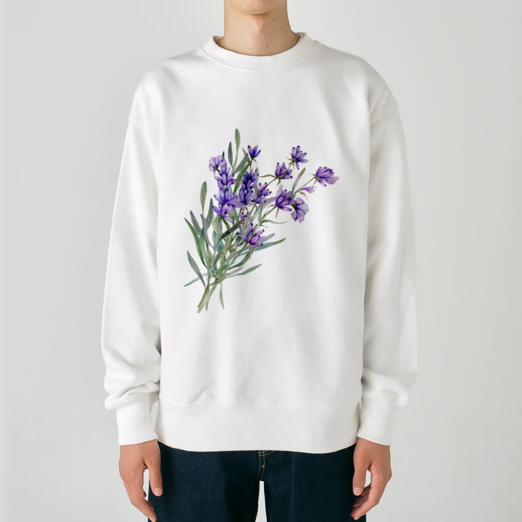 jamfish_goodiesのLAVENDER Heavyweight Crew Neck Sweatshirt