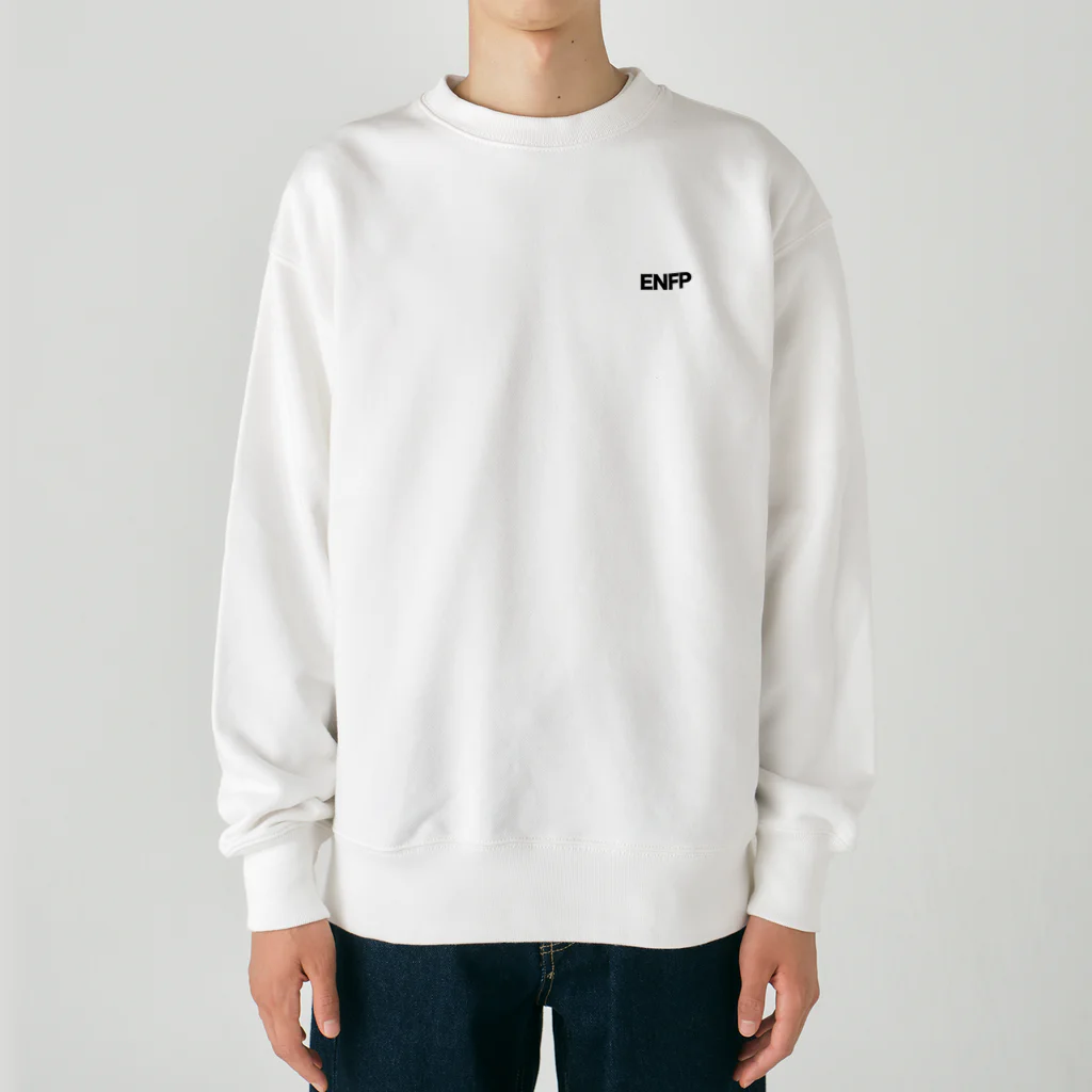 知らんけどストアの知らんけどアイテム_ENFP 広報運動家 Heavyweight Crew Neck Sweatshirt