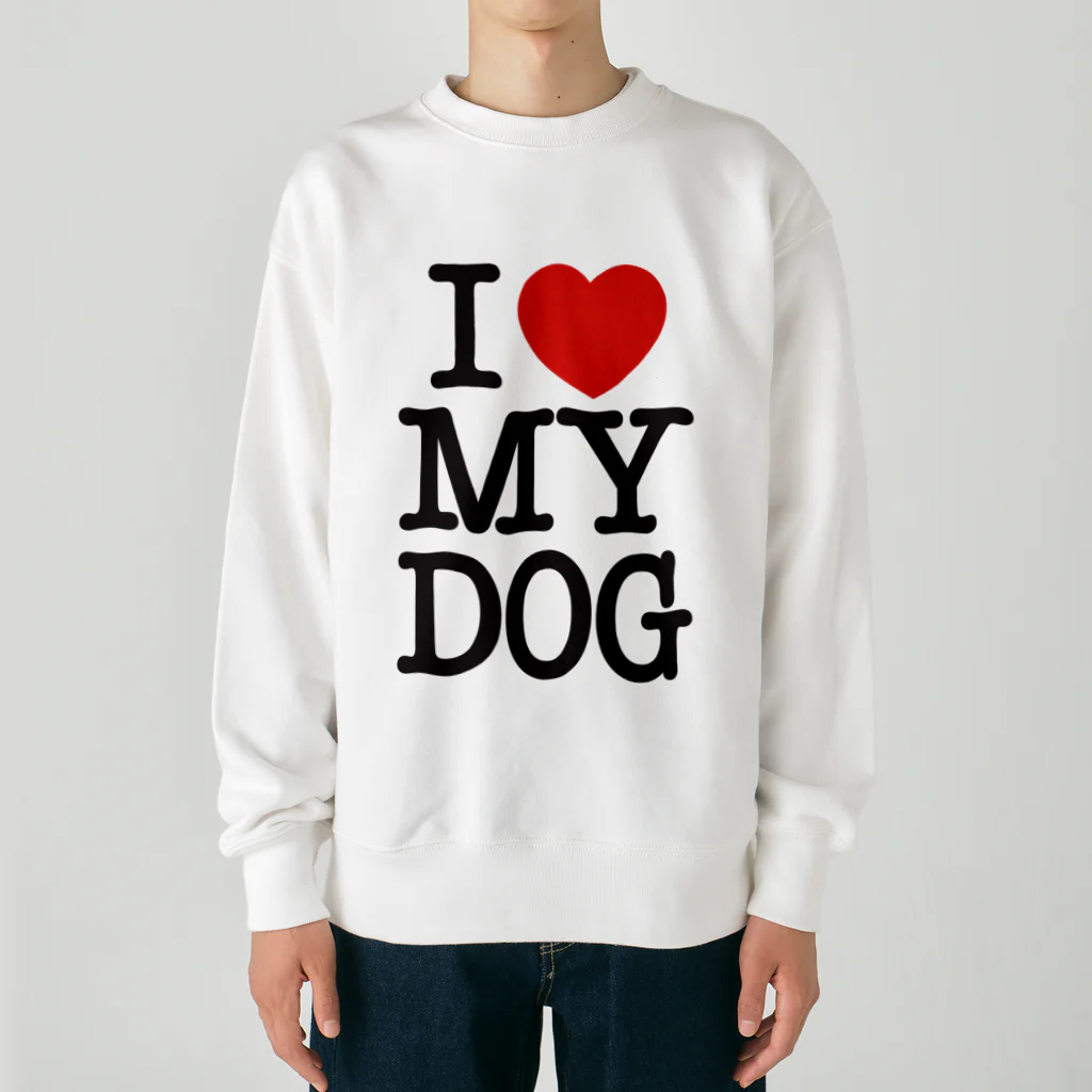 I LOVE SHOPのI LOVE MY DOG ヘビーウェイトスウェット