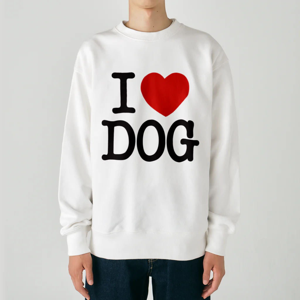 I LOVE SHOPのI LOVE DOG-アイラブドッグ- Heavyweight Crew Neck Sweatshirt