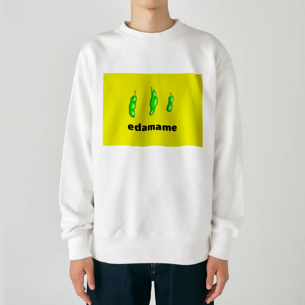 みあちゃのEDAMAME 陰影ver. Heavyweight Crew Neck Sweatshirt